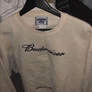 Vintage Budweiser sweatshirt heavy crewneck 1990s